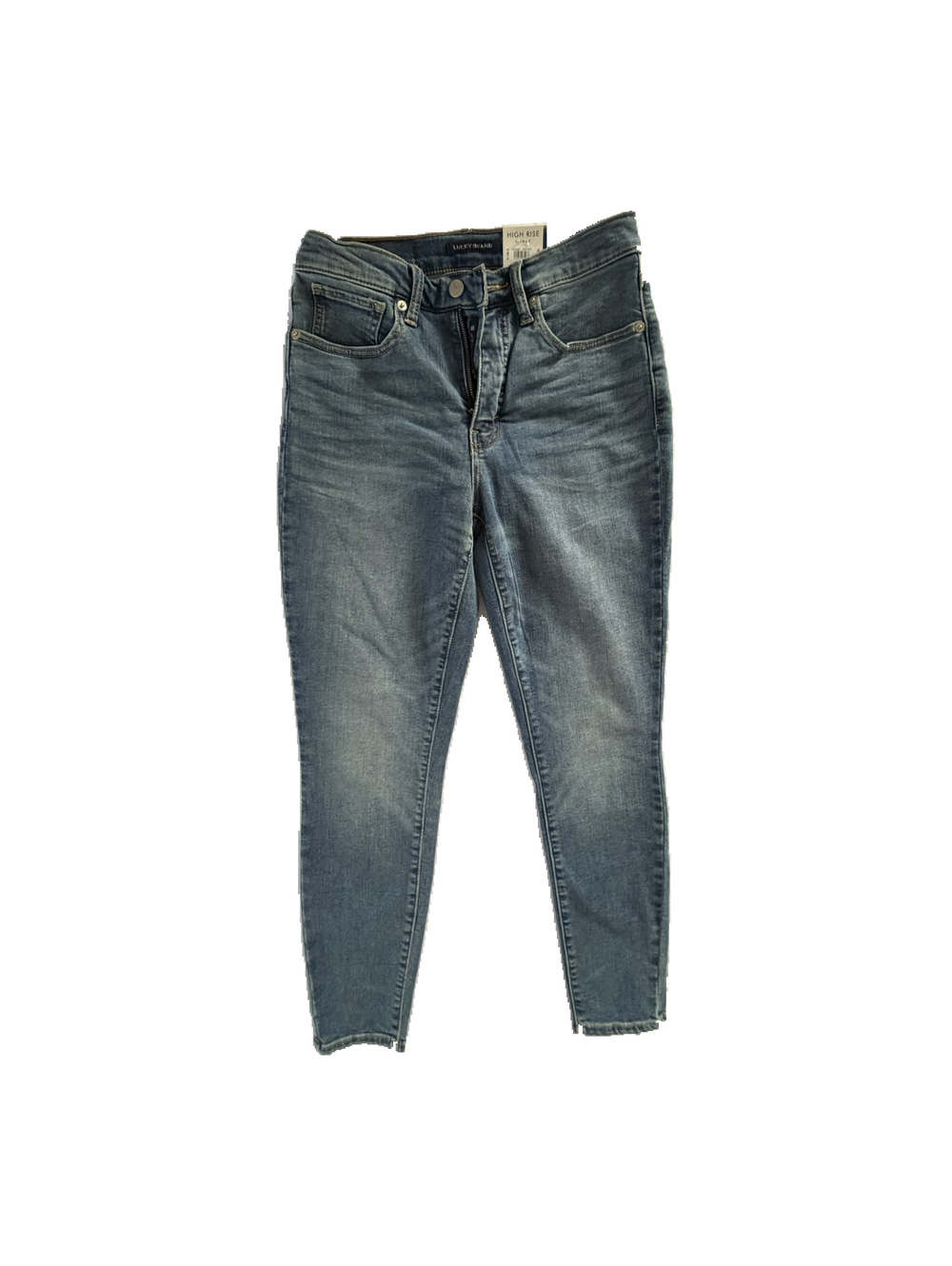 Lucky Brand Bridgette High Rise Skinny Jeans Size 8/29A Blue Denim